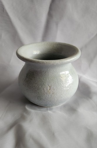 Blue gray small stoneware - blue,